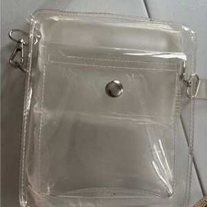 Transparent Clear Crossbody Bag